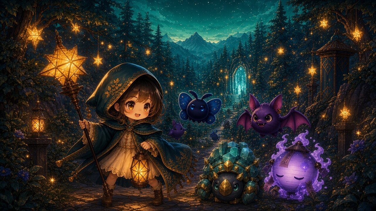 星塔守关星灯森林